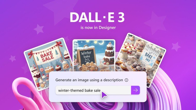 微软免费图片工具 Designer 升级整合 DALL-E 3 微软免费图片工具 Designer 升级整合 DALL-E 3