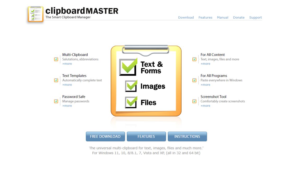Clipboard Master:一款强大的剪切板增强工具 Clipboard Master:一款强大的剪切板增强工具