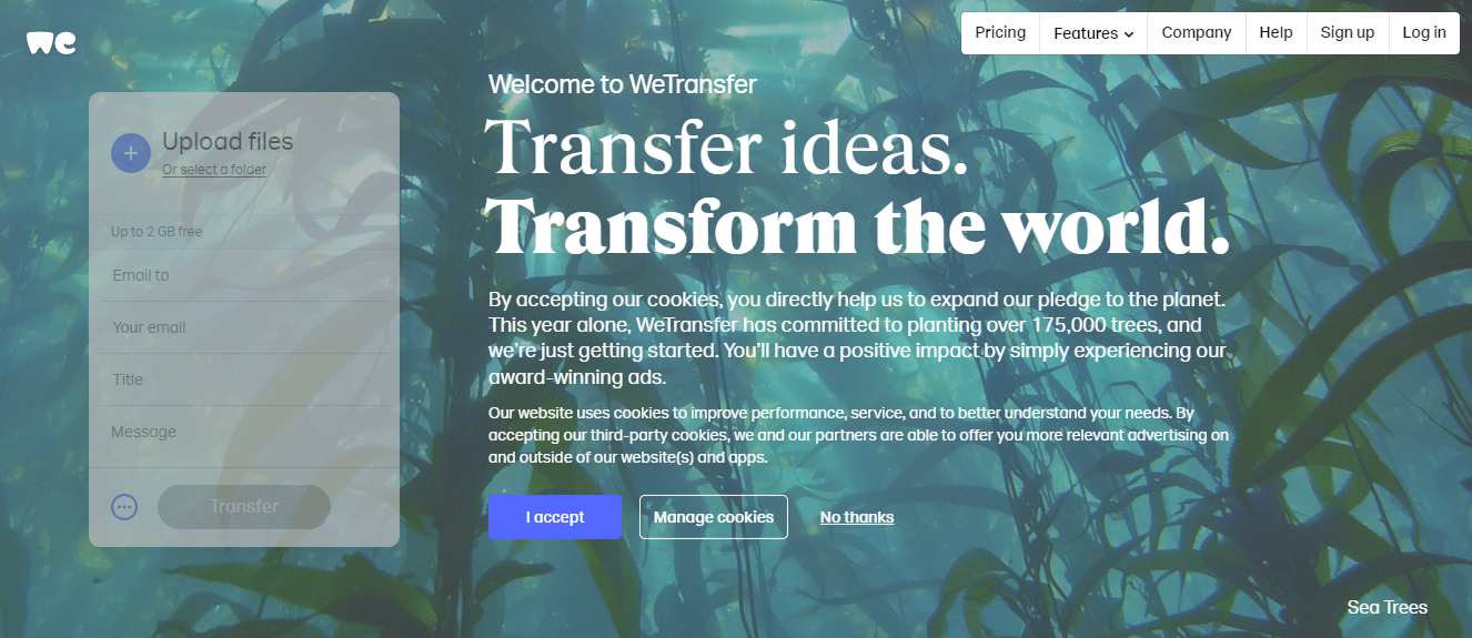 Wetransfer Wetransfer