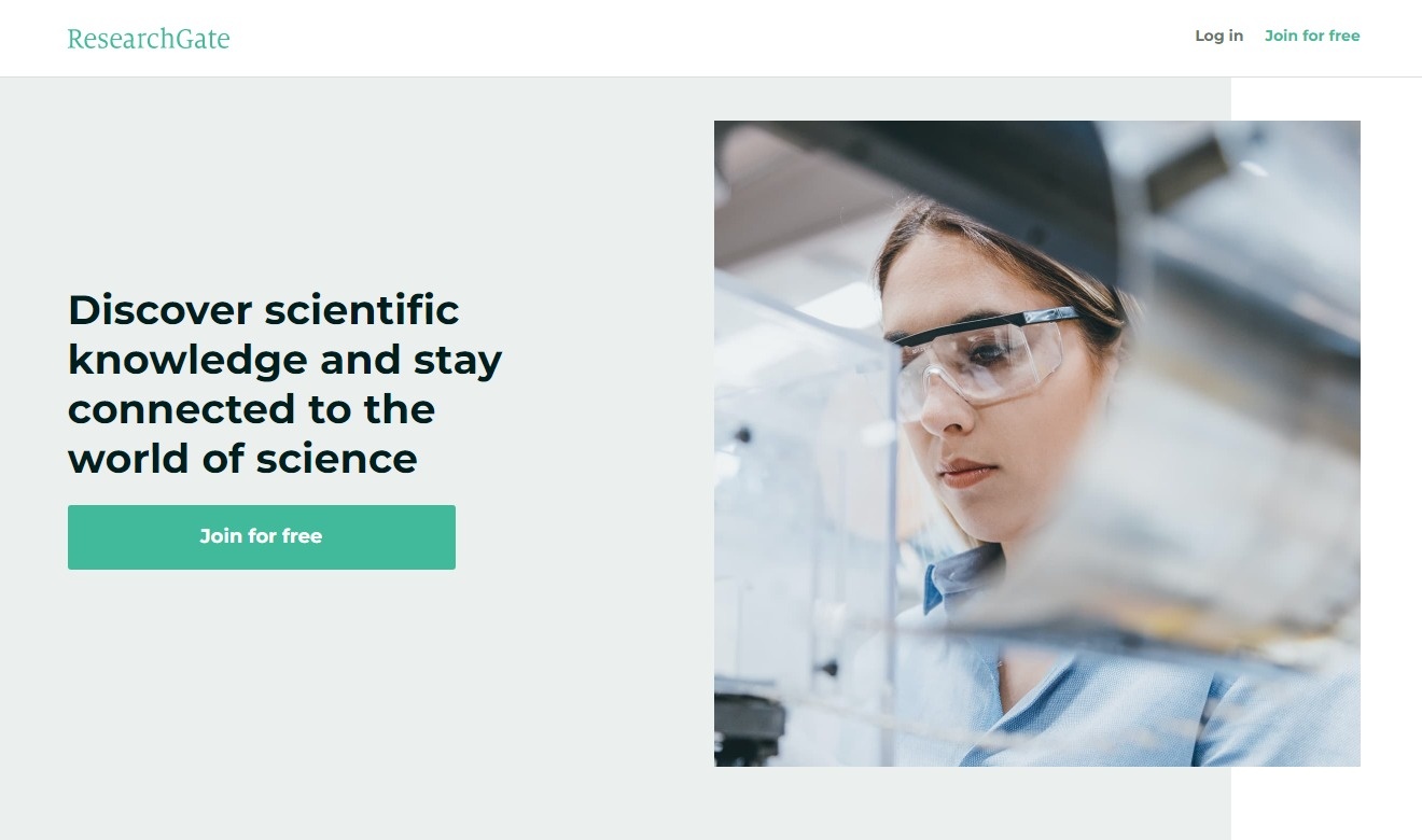 ResearchGate：国际科研与学术社交工具平台