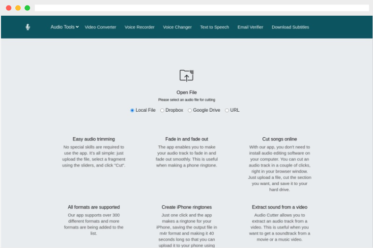 Audio Cutter Audio Cutter