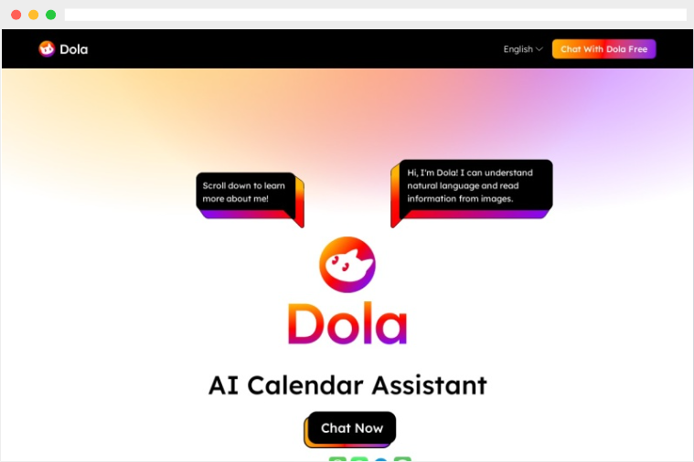 Dola：AI驱动的时间管理及日程安排助手