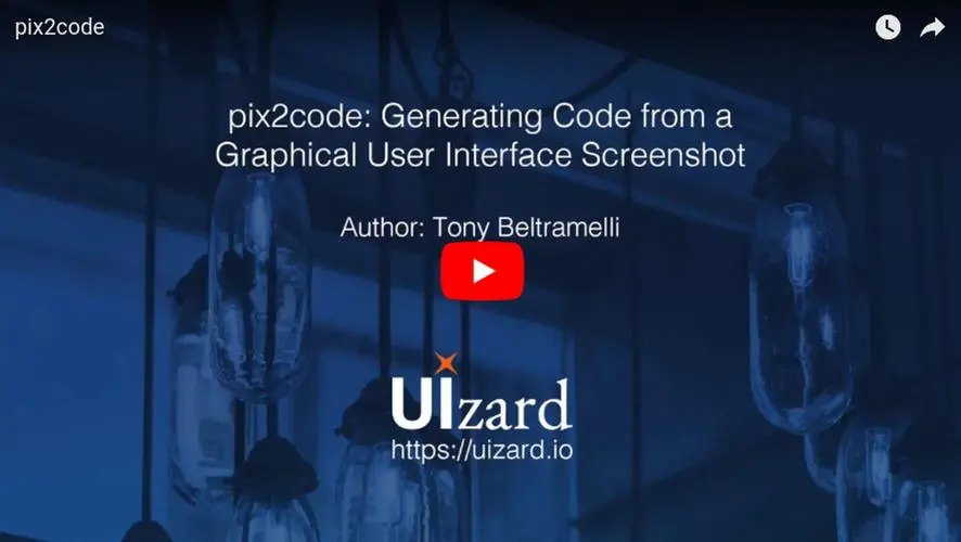 Pix2code:快速将截图转换为代码的智能开发工具 Pix2code:快速将截图转换为代码的智能开发工具