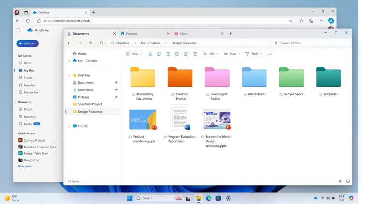 彩色文件夹来袭:微软 Win11 文件管理器扩展支持 OneDrive 彩色文件夹来袭:微软 Win11 文件管理器扩展支持 OneDrive