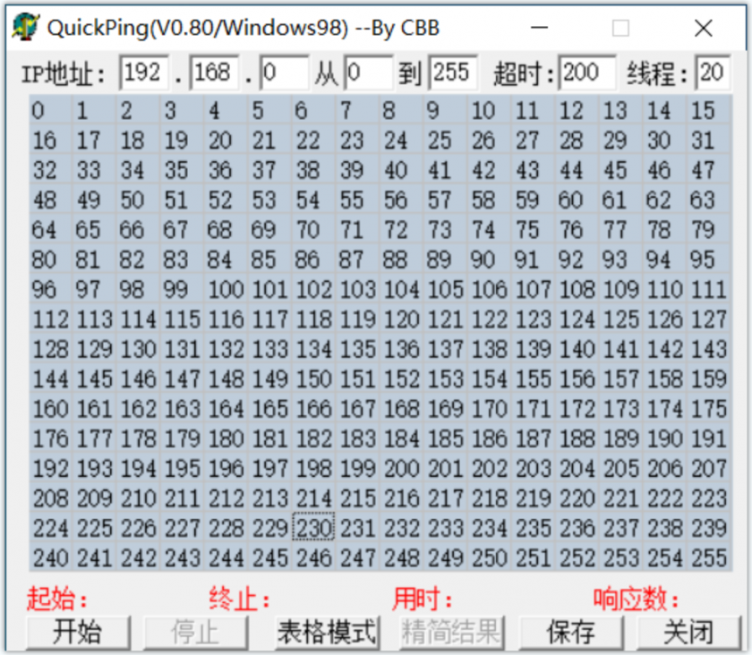 QuickPing(功能强大的网络监测工具)