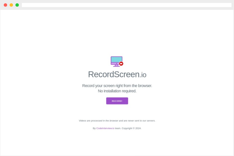 RecordScreen.io RecordScreen.io