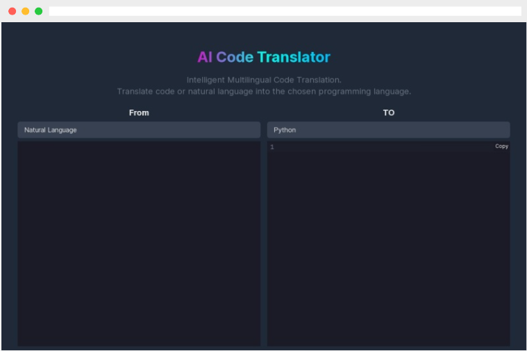 AI Code Translator AI Code Translator