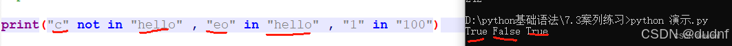 Python编程之运算符使用方法详解(保姆级)