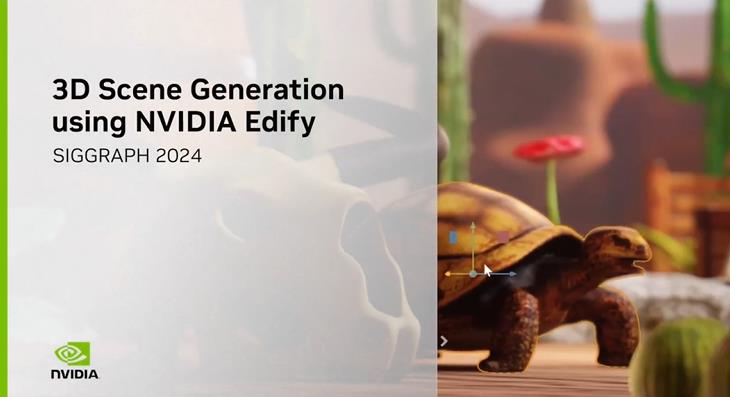 Edify 3D:NVIDIA推出高质量3D资产生成模型 Edify 3D:NVIDIA推出高质量3D资产生成模型