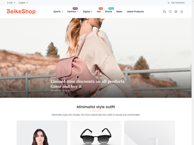 BeikeShop(开源跨境电商商城系统源码) BeikeShop(开源跨境电商商城系统源码)