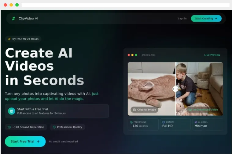 ClipVideo AI