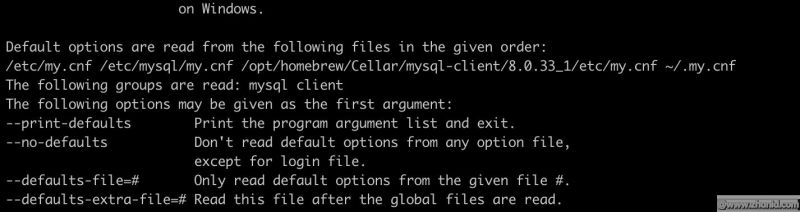 MySQL配置文件my.cnf与my.ini的路径及区别详解