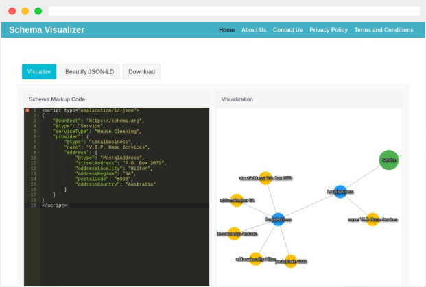 Schema Visualizer Schema Visualizer