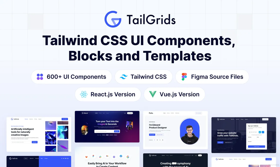10 款高颜值免费开源 TailwindCSS 前端组件库精选推荐 10 款高颜值免费开源 TailwindCSS 前端组件库精选推荐