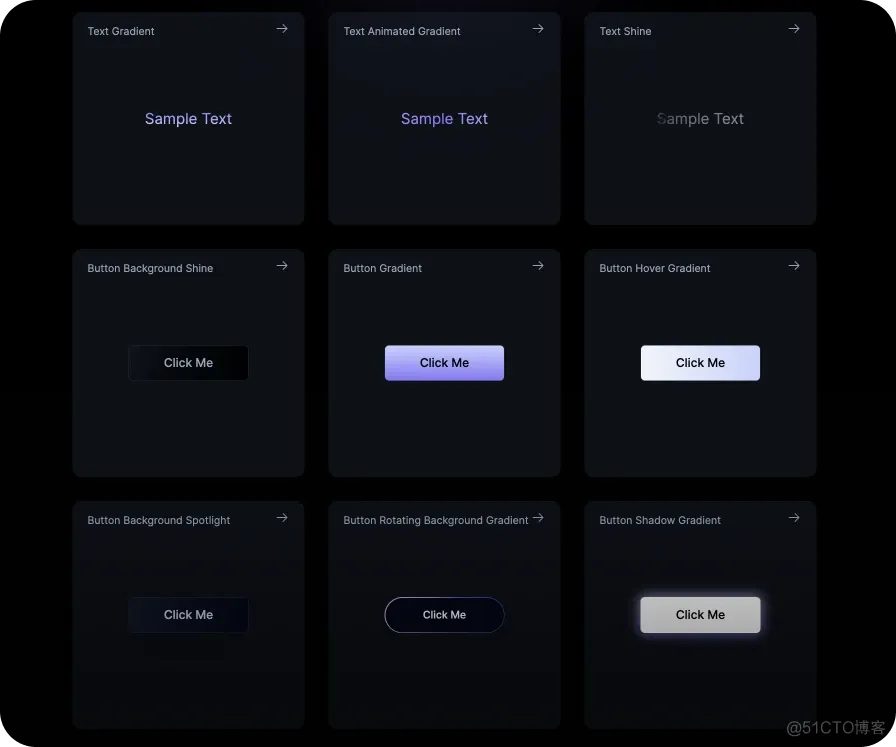 分享10款美感十足的免费开源 TailwindCSS 组件_web开发_09