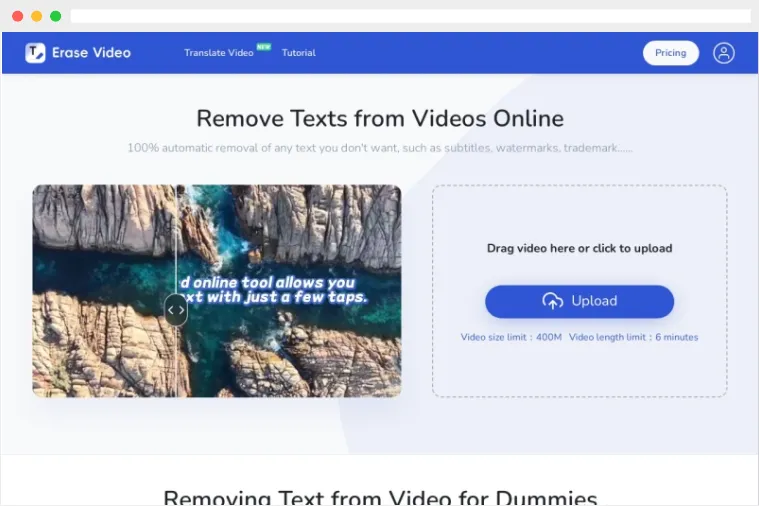Erase Video