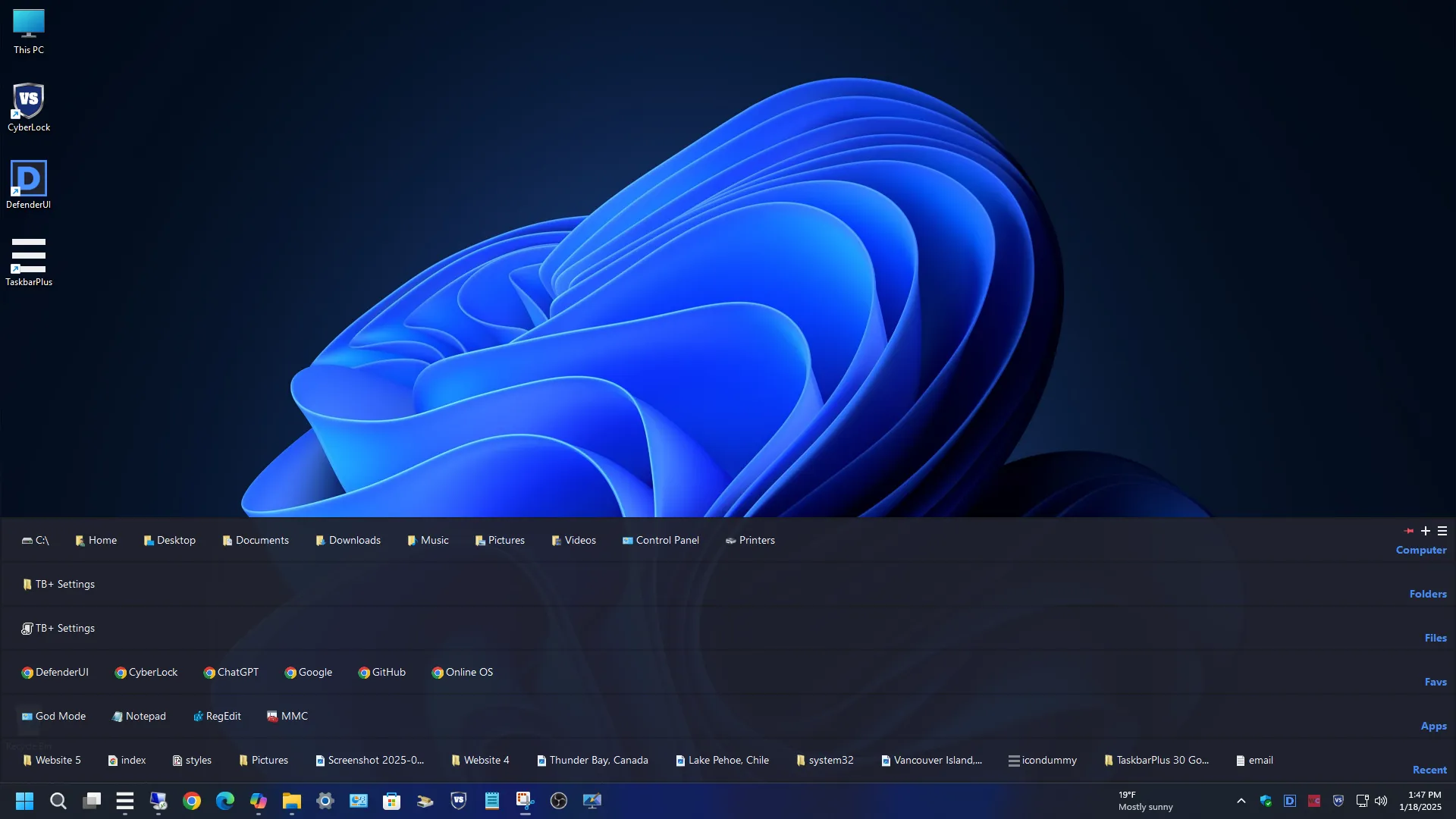 TaskbarPlus(Windows任务栏增强工具)