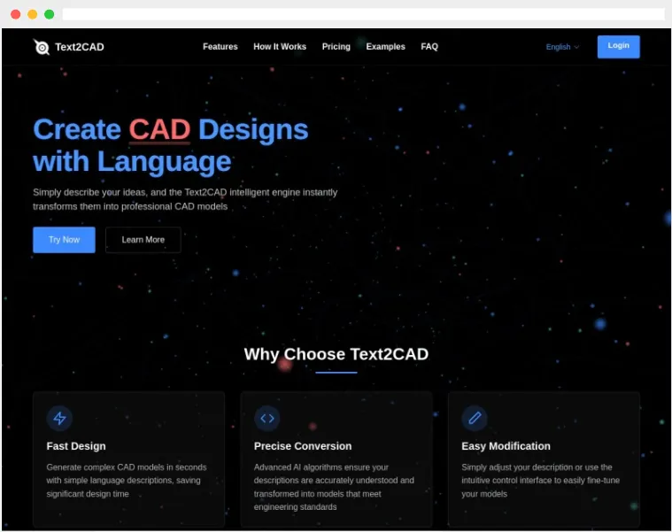 Text2CAD