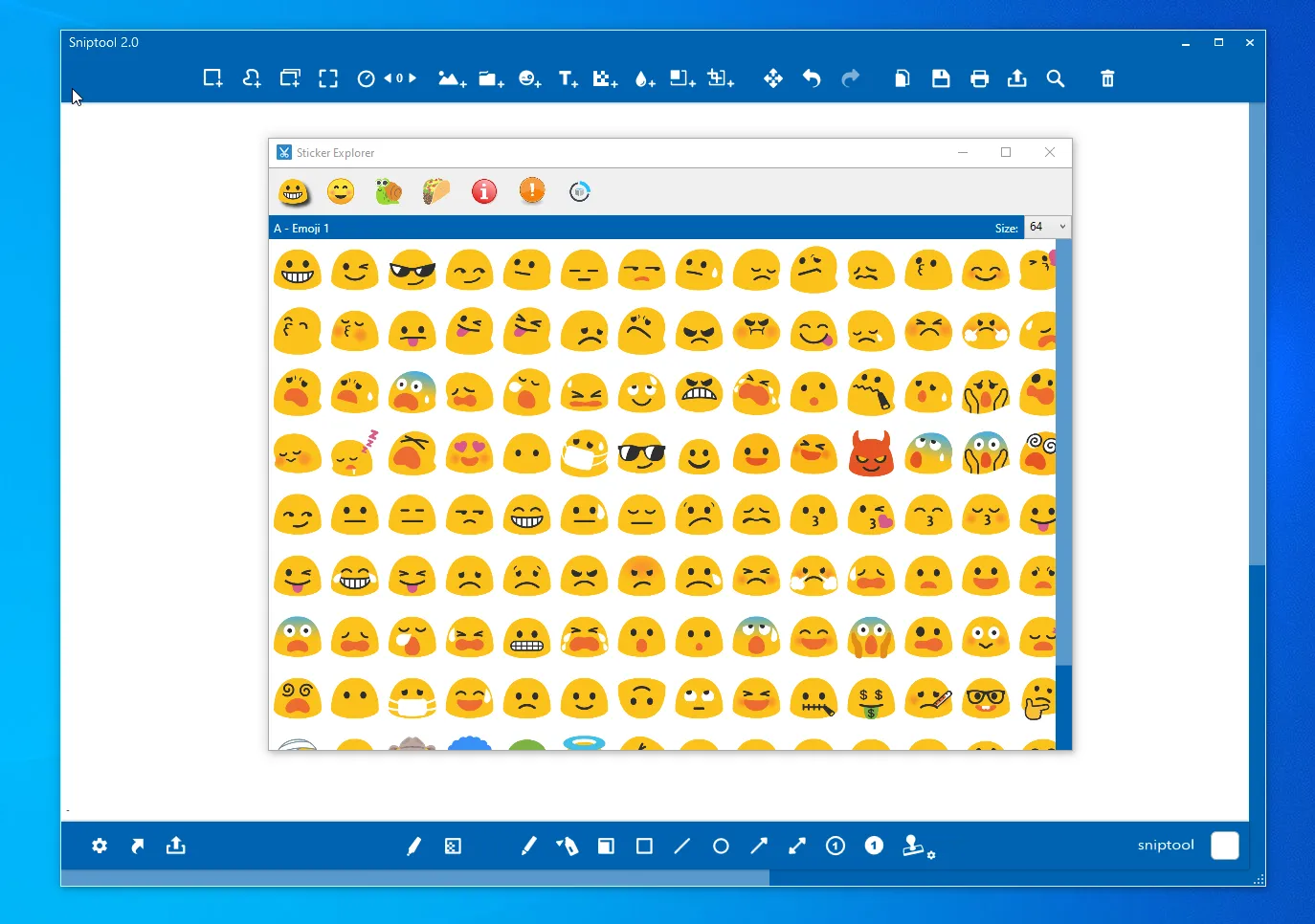 Sniptool(免费电脑屏幕截图软件)