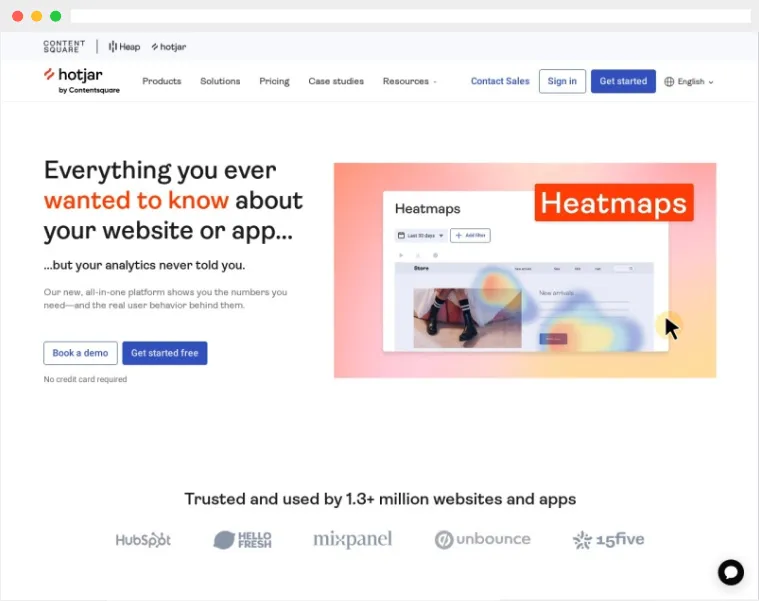 Hotjar:功能强大的用户体验研究及热力图分析工具 Hotjar:功能强大的用户体验研究及热力图分析工具