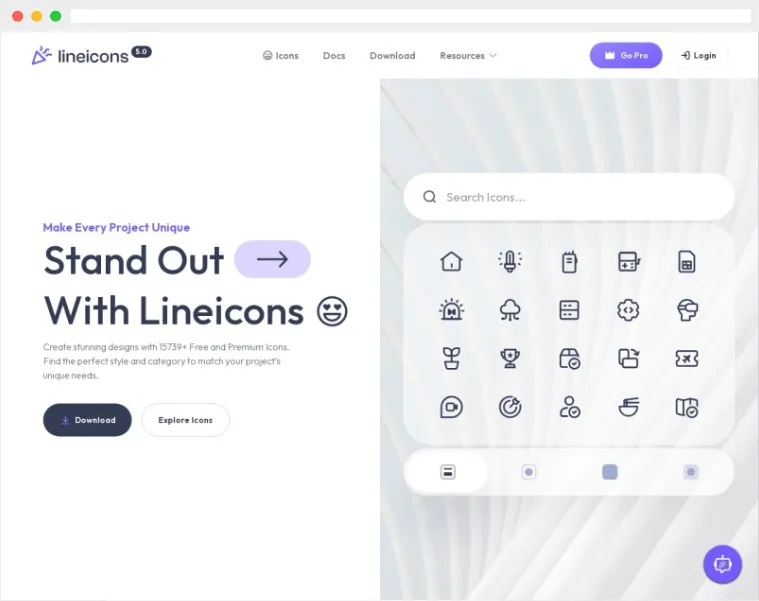 Lineicons:手工打造的高质量线性矢量图标库 Lineicons:手工打造的高质量线性矢量图标库
