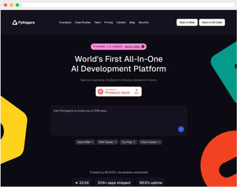 Pythagora：集成了14个专业AI代理(Agents)智能编程助手
