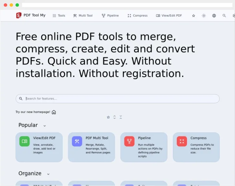 PDF Tool My PDF Tool My