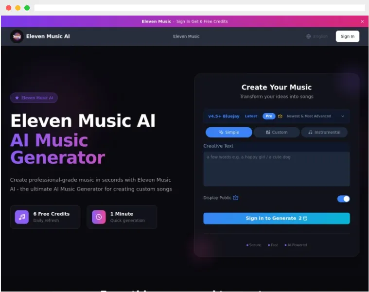 Eleven Music AI Eleven Music AI